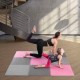 Puzzle mat multipack One Fitness MP10 pink-grey