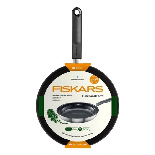 Fiskars 1072312 Functional Form Pfanne 280 mm Gourmet frying pan Round Fiskars 1072312 Functional Form Pfanne 280 mm Gourmet frying pan Round