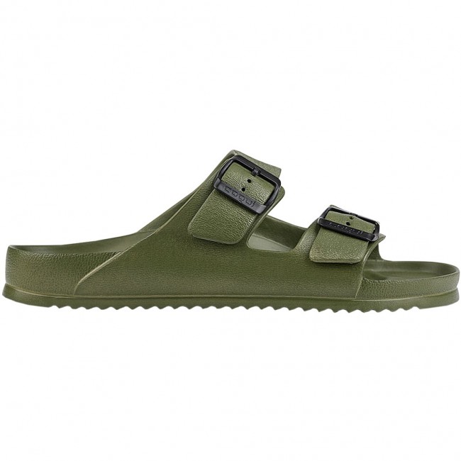 Men's flip-flops Coqui Kong khaki 8301-100-2600 44 Men's flip-flops Coqui Kong khaki 8301-100-2600 44