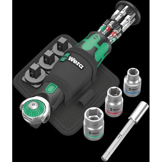 Wera 05004283001 ratchet wrench 18 pc(s) Black, Green Wera 05004283001 ratchet wrench 18 pc(s) Black, Green