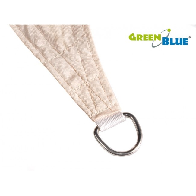 Tail UV polyester 5m triangle creamy hydrophobic surface sunflower GreenBlue GB502