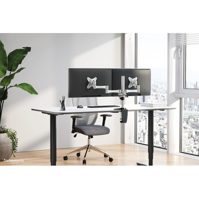 Neomounts FPMA-D1330DSILVER Monitor arm 10-27 Neomounts FPMA-D1330DSILVER Monitor arm 10-27