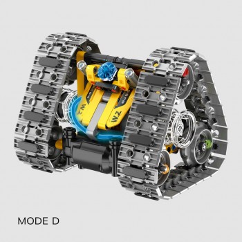 iM.Master RC Robot yellow 4-in-1 building blocks, 560 pieces