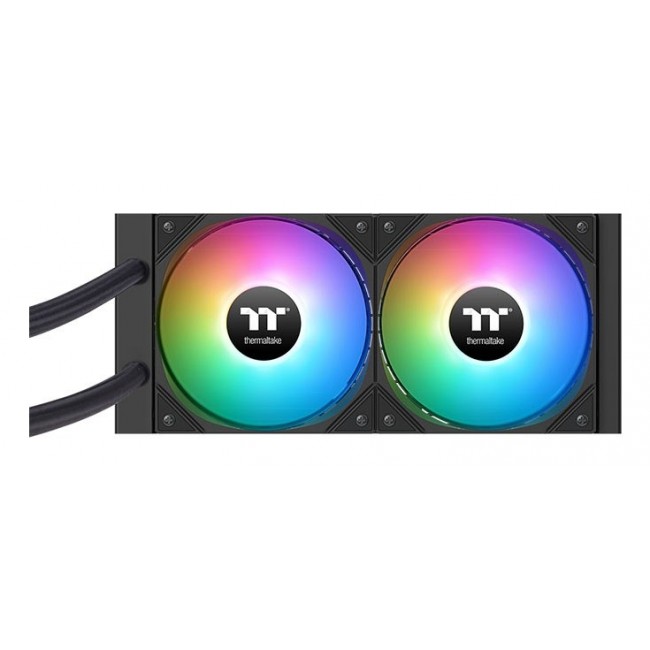 Thermaltake LA240-S ARGB Motherboard Liquid cooling kit 12 cm Black 1 pc(s) Thermaltake LA240-S ARGB Motherboard Liquid cooling kit 12 cm Black 1 pc(s)