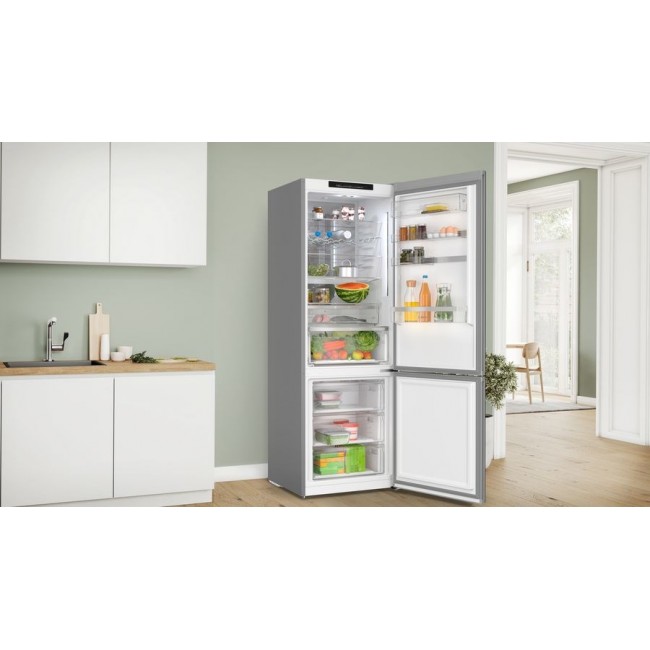 Bosch Serie 6 KGN49LBCF fridge-freezer Freestanding 440 L C Black Bosch Serie 6 KGN49LBCF fridge-freezer Freestanding 440 L C Black