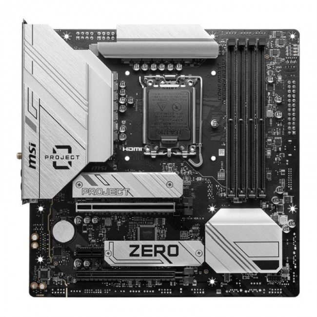 MSI B760M Ptoject Zero Intel B760 LGA 1700 micro ATX MSI B760M Ptoject Zero Intel B760 LGA 1700 micro ATX