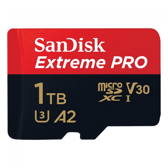SanDisk Extreme PRO 1 TB MicroSDXC UHS-I Class 10 SanDisk Extreme PRO 1 TB MicroSDXC UHS-I Class 10