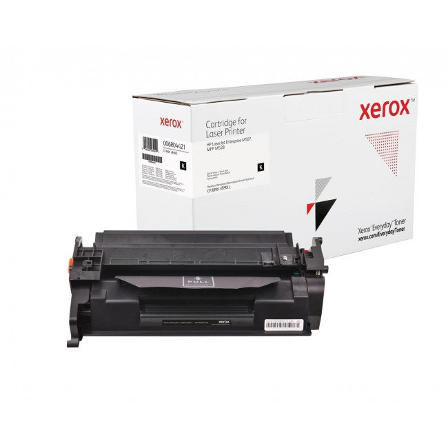 Everyday Mono Toner by Xerox compatible with HP 89X (CF289X), High capacity