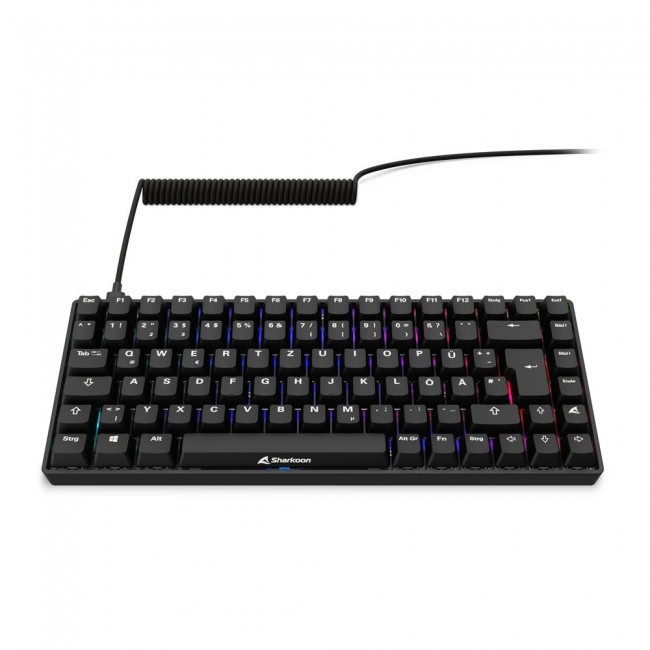 Sharkoon SGK50 S3 keyboard Gaming USB QWERTZ German Black