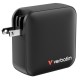Verbatim Mini GaN Charger 165W 4 Port US plug with EU and UK adaptors Verbatim Mini GaN Charger 165W 4 Port US plug with EU and UK adaptors