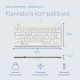 R-Go Tools Ergonomic keyboard R-Go Compact Break, compact keyboard with break software, QWERTZ (DE), wired, white R-Go Tools Ergonomic keyboard R-Go Compact Break, compact keyboard with break software, QWERTZ (DE), wired, white