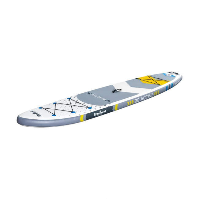 REBEL ACTIVE inflatable SUP board, 350x81x15cm, white REBEL ACTIVE inflatable SUP board, 350x81x15cm, white