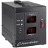 PowerWalker AVR 2000 SIV FR voltage regulator 2 AC outlet(s) 110 - 280 V Black