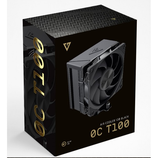 MODECOM Volcano 0C T100 Processor Air cooler 12 cm Black MODECOM Volcano 0C T100 Processor Air cooler 12 cm Black