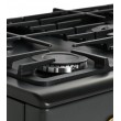 Ravanson Retro KWGE 90AR gas and electric cooker (black)