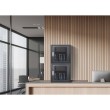 Manhattan Laptop Charging Cabinet Desktop via AC Adapter (EU) 10-bay, Install device's AC Adapter (power cables) into unit, Suitable for ALL laptops (to 16
