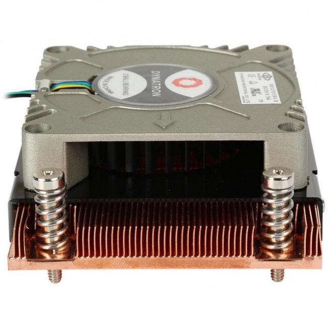 Dynatron A-18 Processor Air cooler 7 cm Copper, Grey