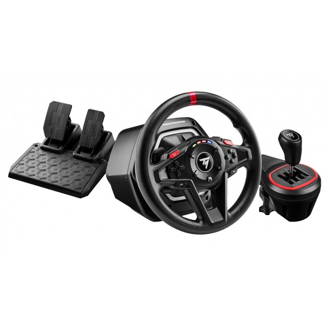 Thrustmaster T128 Shifter Pack Black USB Steering wheel + pedals + shifter Analogue / Digital PC, Xbox One, Xbox One S, Xbox One X, Xbox Series S, Xbox Series X