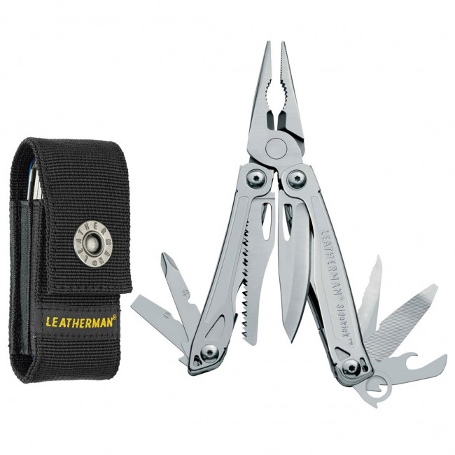 Leatherman Sidekick multi tool pliers Pocket-size 14 tools Silver