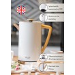 Adler AD 1347W electric kettle 1.5 L 2200 W White, Wood