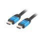 Lanberg CA-HDMI-20CU-0018-BL HDMI cable 1 m HDMI Type A (Standard) Black Lanberg CA-HDMI-20CU-0018-BL HDMI cable 1 m HDMI Type A (Standard) Black