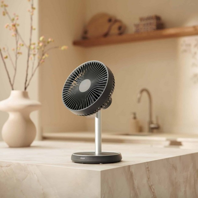 Duux Rize Flex Stand Fan Grey Diameter 21 cm