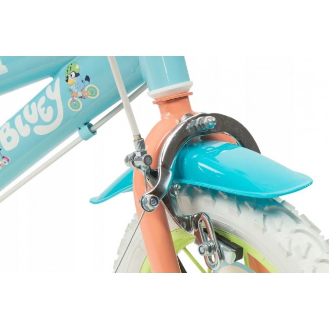 TOIMSA children's bicycle Bluey 12 Blue and lime blue TOIMSA children's bicycle Bluey 12 Blue and lime blue