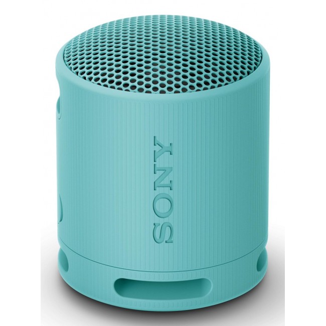 Sony SRS-XB100 - Wireless Bluetooth Portable Speaker, Durable IP67 Waterproof & Dustproof, 16 Hour Battery, Eco, Outdoor and Travel in Blue Sony SRS-XB100 - Wireless Bluetooth Portable Speaker, Durable IP67 Waterproof & Dustproof, 16 Hour Battery, Eco, Outdoor and Travel in Blue