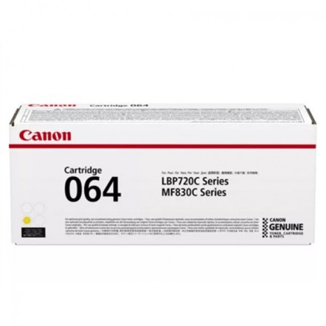 Canon 064 toner cartridge 1 pc(s) Original Yellow