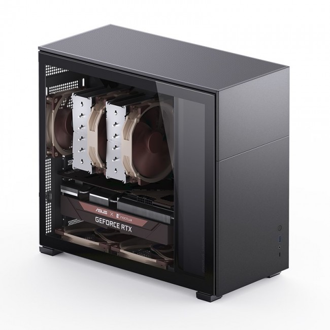 Jonsbo D41 ATX Case, Tempered Glass - black Jonsbo D41 ATX Case, Tempered Glass - black