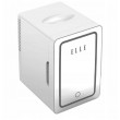 Mini fridge with LED make-up mirror ELLE 4L white Mini fridge with LED make-up mirror ELLE 4L white
