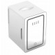 Mini fridge with LED make-up mirror ELLE 4L white