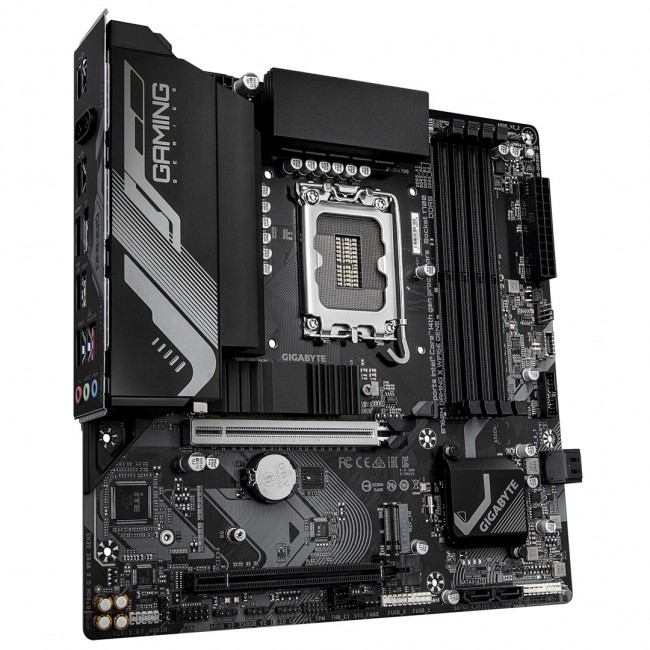 GIGABYTE B760M GAMING X WIFI6E GEN5 Motherboard - Supports 14th Gen. Intel Core CPUs, 8+1+1 phases VRM, up to 5600MHz DDR5, 2xPCIe 4.0 M.2, Wi-Fi 6E, 2.5 GbE LAN, USB 3.2 Gen 1