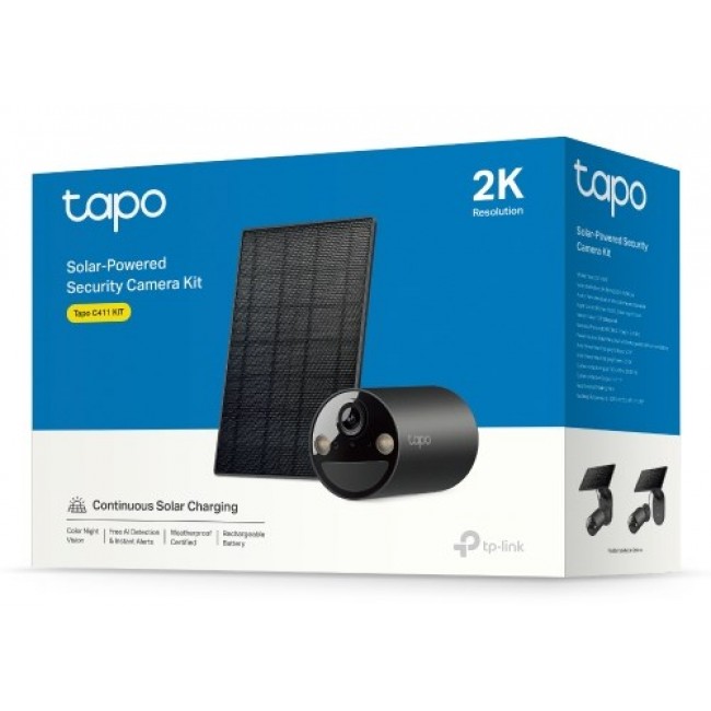 TP-Link Tapo C411 KIT Bullet IP security camera Outdoor 2304 x 1296 pixels Ceiling/wall