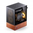 Jonsbo T7 Midi Tower Black, Wood