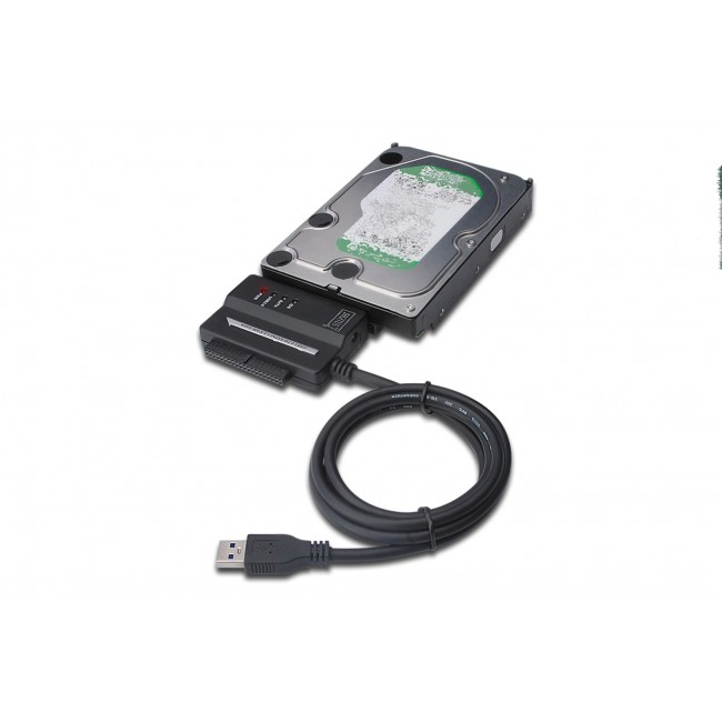 DIGITUS HDD-Adapterkabel USB3.0 - SATAII + 3.5