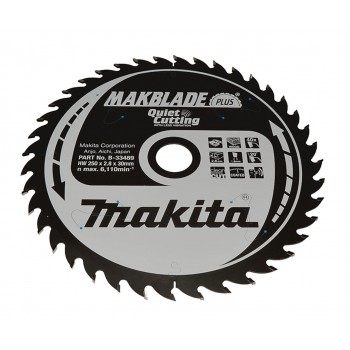 MAKITA PI A TARCZOWA 250x30x40z MAKBLADE PLUS DREWNO