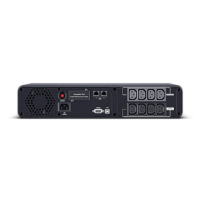 CyberPower CP1200EIPFCRM2U uninterruptible power supply (UPS) Line-Interactive 1.2 kVA 720 W 8 AC outlet(s)