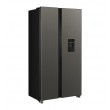 Total No Frost MPM-439-SBS-15/ND Side-by-Side Fridge, stainless steel, height 177 cm