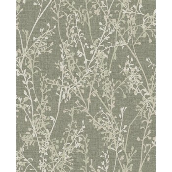 WALLPAPER 128039 BREEZE SPRIG GREEN