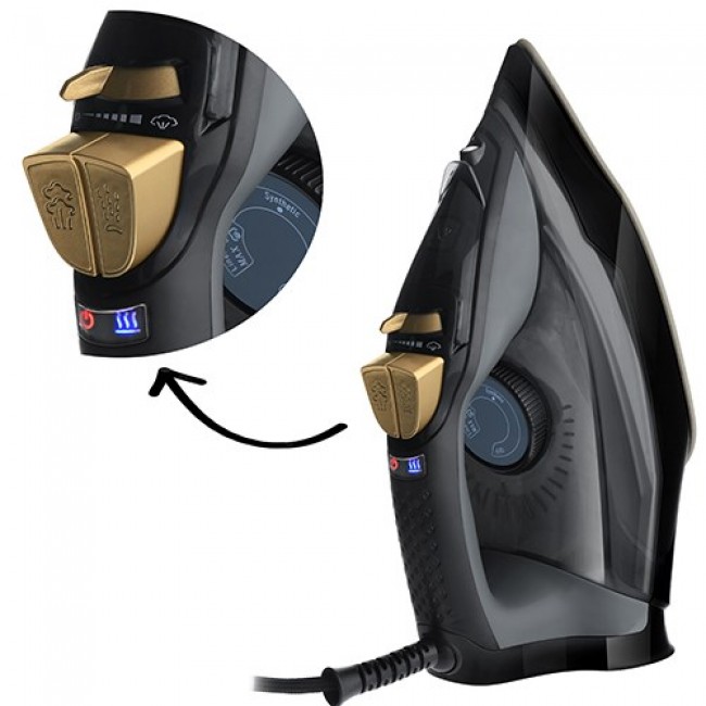 Steam Iron ADLER AD 5038 3000W Black Steam Iron ADLER AD 5038 3000W Black