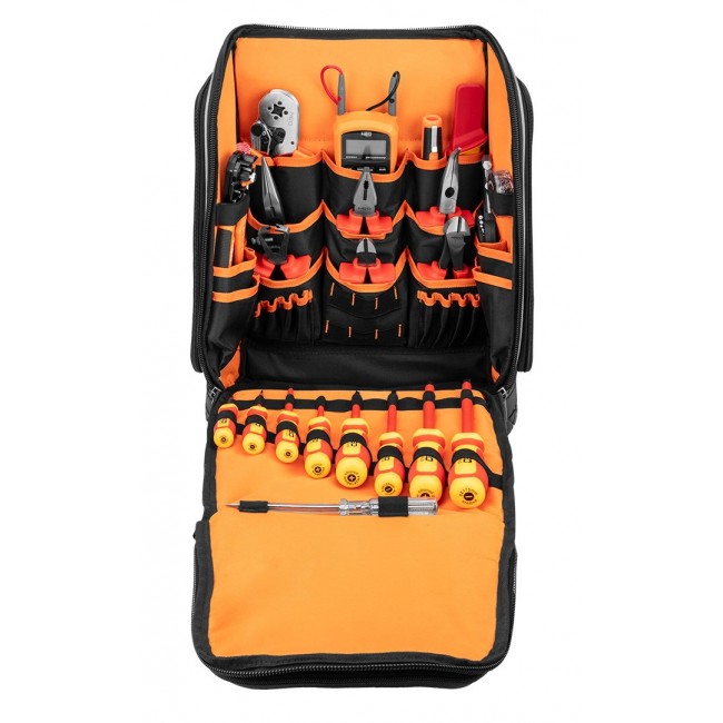 NEO TOOLS electrician's backpack, 31 pcs