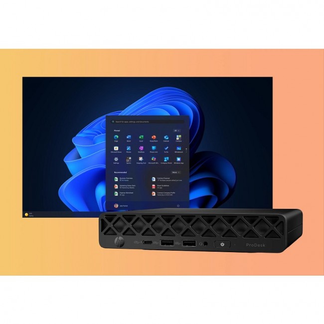 Komputer PC HP ProDesk 4 Mini G1i Ultra 5 225T/16GB/SSD512GB/Intel/11PR 3Y