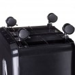 Shredder Activejet ASH-2502C, P-4, 28 l, shreds 4x40 mm, black
