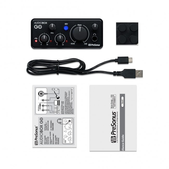 PreSonus Audiobox GO - USB Audio Interface PreSonus Audiobox GO - USB Audio Interface