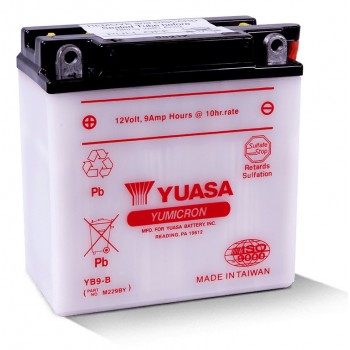Yuasa YB9-B vehicle battery Sealed Lead Acid (VRLA) 9 Ah 12 V Motorcycle