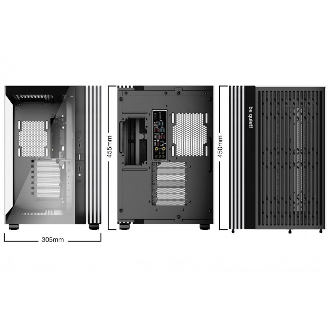 be quiet! LIGHT BASE 600 DX Black Midi Tower be quiet! LIGHT BASE 600 DX Black Midi Tower