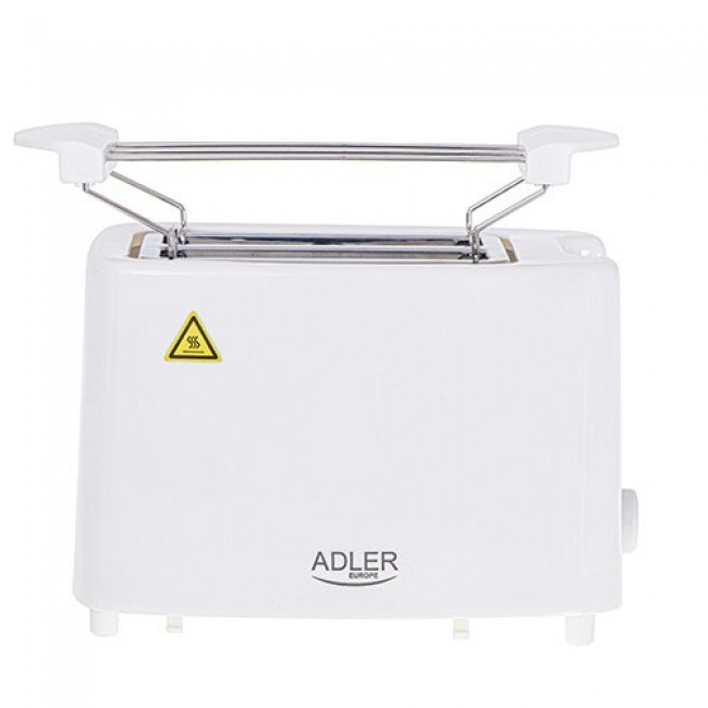 Adler AD 3223 toaster 6 2 slice(s) 750 W White