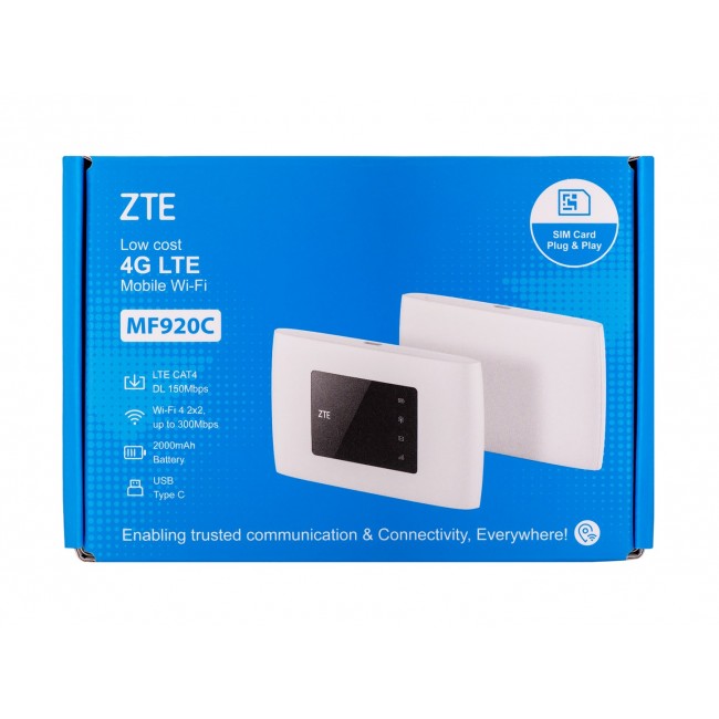 ZTE MF920C cellular network device Cellular network router ZTE MF920C cellular network device Cellular network router