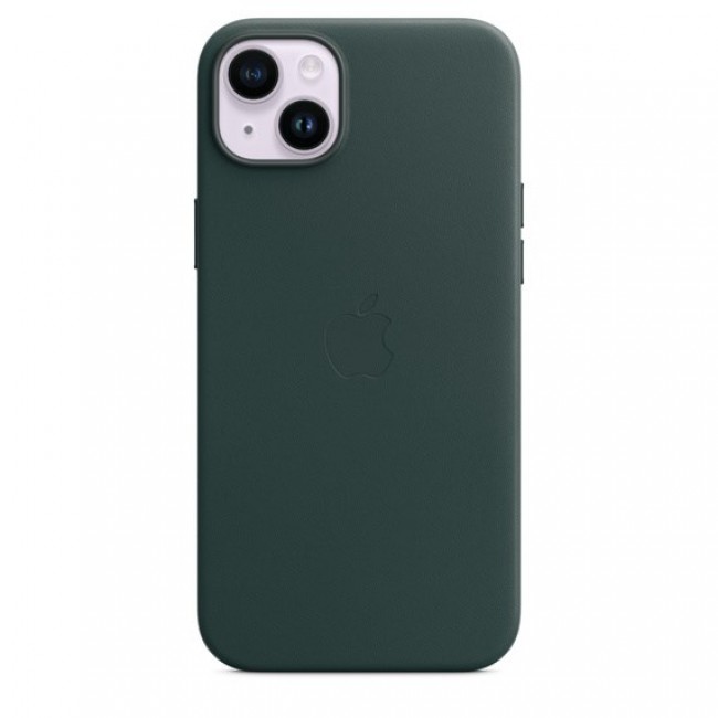 Apple iPhone 14 Plus Leather Case with MagSafe - Forest Green Apple iPhone 14 Plus Leather Case with MagSafe - Forest Green